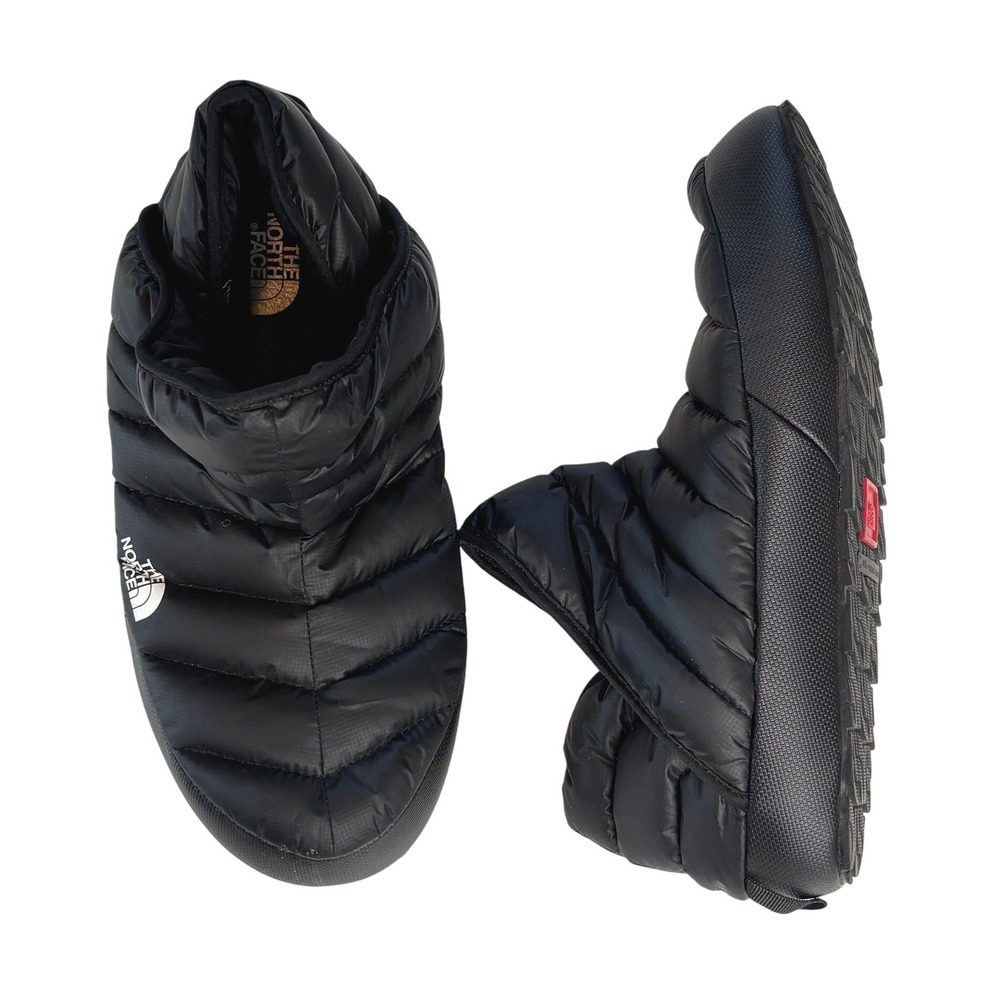 The North Face ThermoBall Traction Booties Black Mens 8 Insulated Slippers
